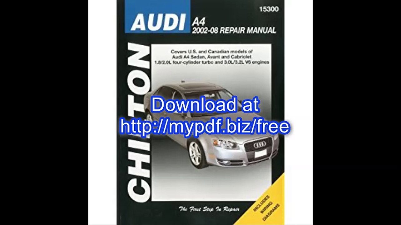 Audi A4 Manual Free Download viewsever