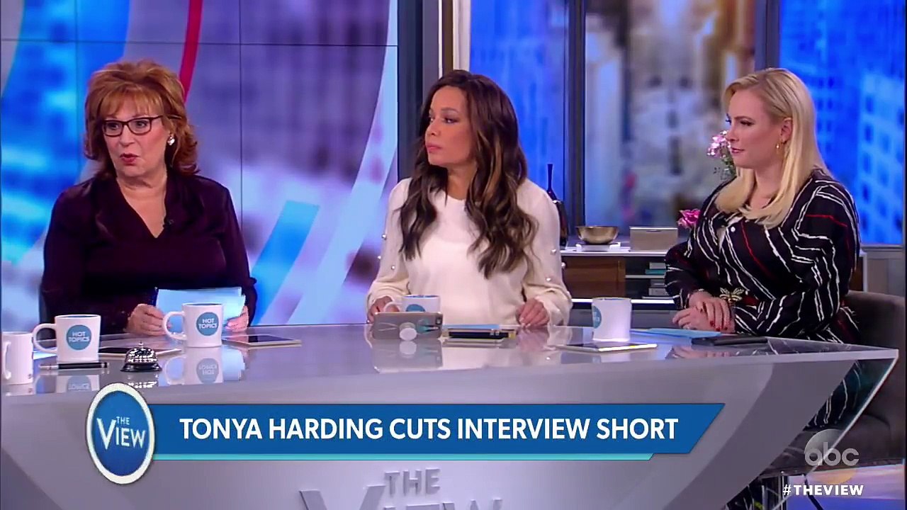 Tonya Harding Cuts Interview Short | The View