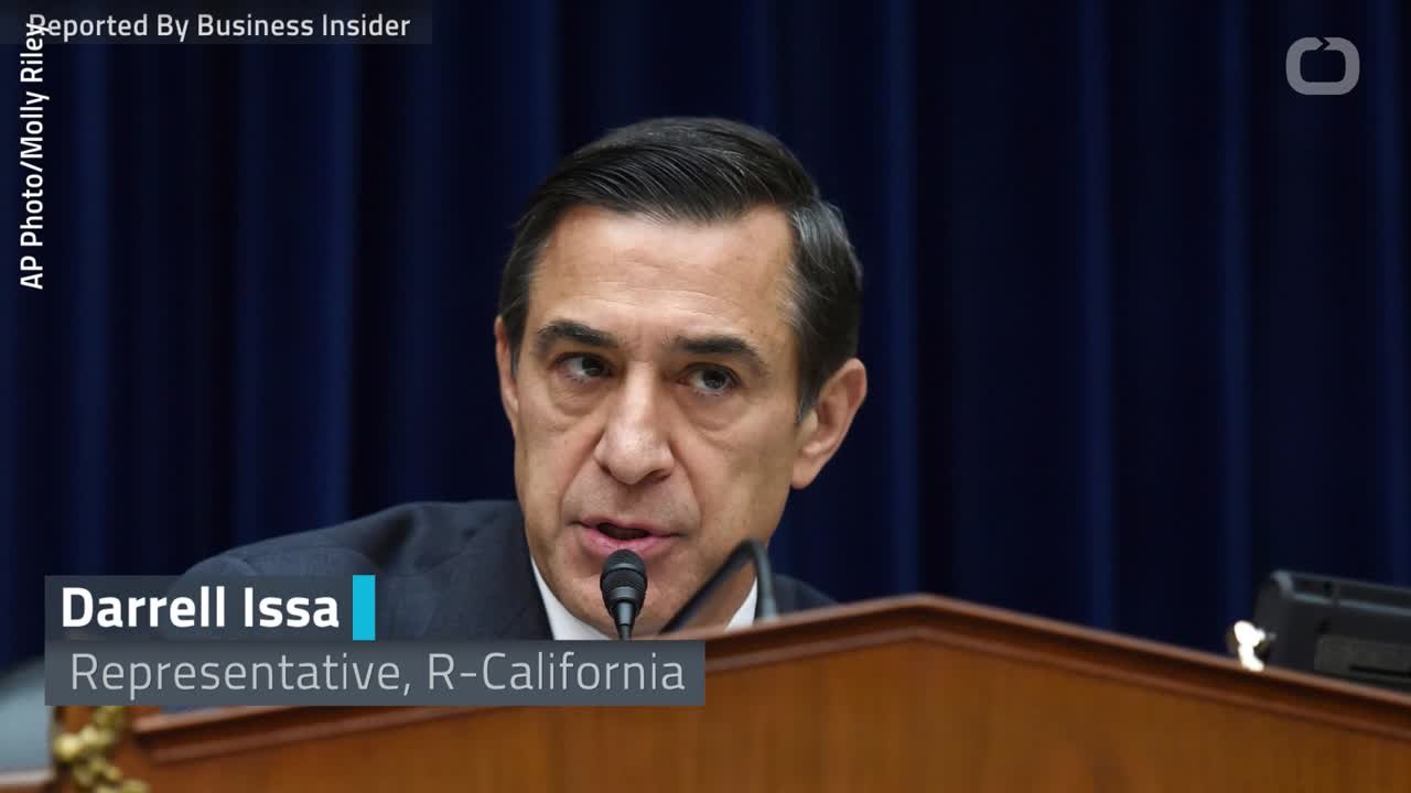 California GOP Congressman Darrell Issa to Retire in 2018
