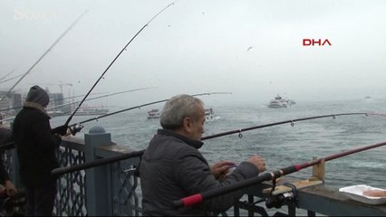 İstanbul'dan sis manzaraları