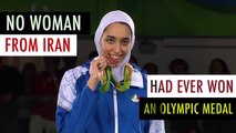 Becoming the First Female Olympic Gold Medallist for Iran _ Youth Olympic