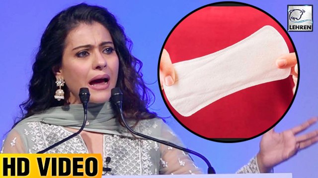 Kajol's Best Reply On Taxation Of Sanitary Napkins