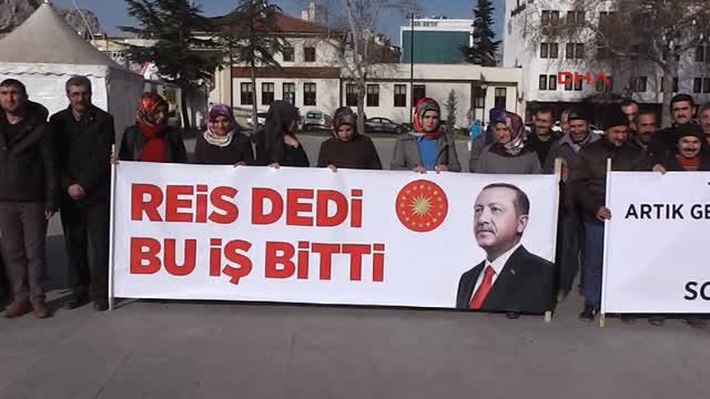 Tokat'ta Taşeron İşçilerden Davullu Zurnalı Kadro Kutlaması