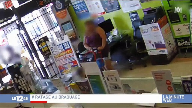 Houston : Le braquage d'une boutique tourne mal pour... le braqueur ! Regardez