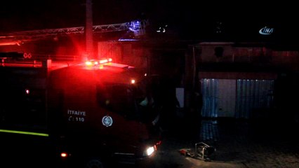 Çanakkale'de mobilya atölyesinde yangın