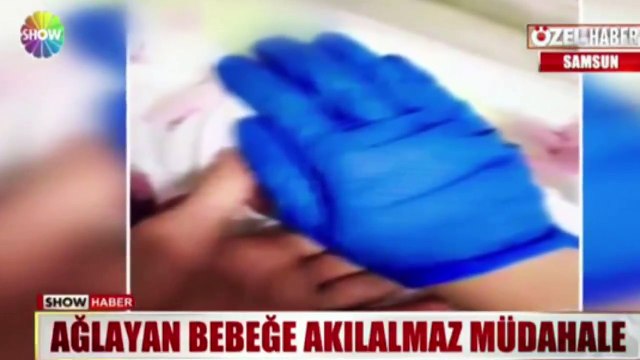 Hemşirenin yeni doğmuş bebeğe yaptıkları şok etti