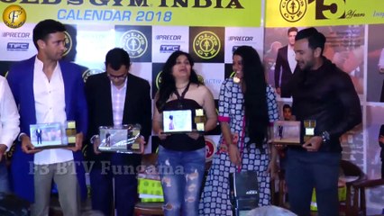 Unveiling Of Gold Gym India Calendar 2018 | Bollywood Celebs Launch Gold Gym