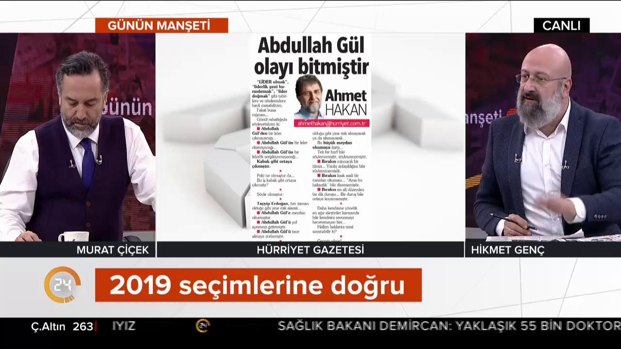 'Abdullah Gül olayı bitmiştir'