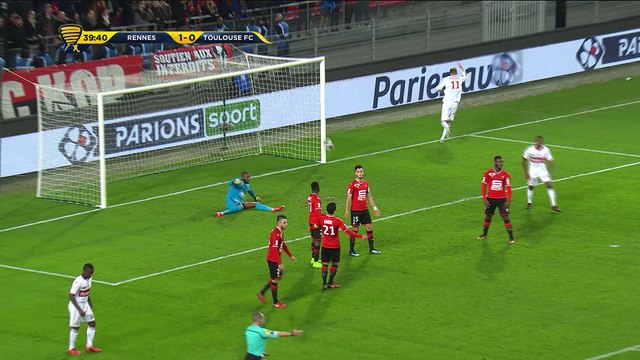 Le but d'Issiaga Sylla à Rennes en Coupe de la Ligue