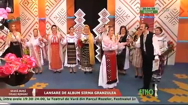 Sirma Granzulea - Mai, badita, ochii tai (Seara buna dragi romani! - ETNO TV - 10.07.2015)