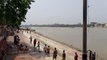Les grandes marées sur le Gange à Calcutta