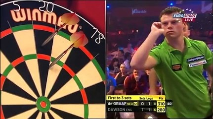 BDO World Darts Championship 2015 Round 1 Jeffrey De Graaf v Brian Dawson