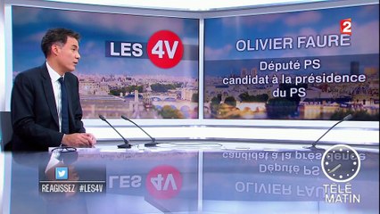 Les 4 Vérités - Olivier Faure : le PS "est l'engagement de ma vie"