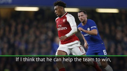 Download Video: Dropping Iwobi would've punished the whole Arsenal team - Wenger