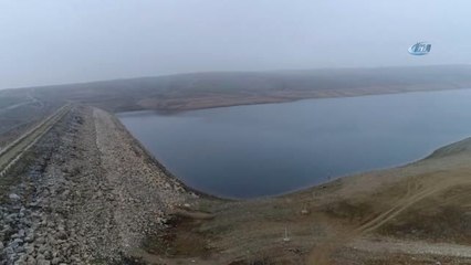 Su Seviyesinin Düşüş Gösterdiği Barajlar Havadan Görüntülendi