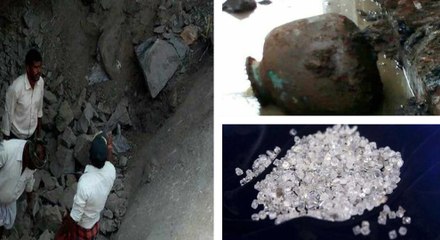 ஆந்திராவில் வைரமலை கண்டுபிடிப்பு- வீடியோ