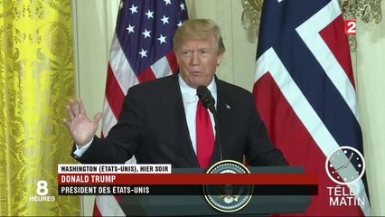 Accord de Paris : "Nous pourrions en théorie y revenir", lâche Donald Trump