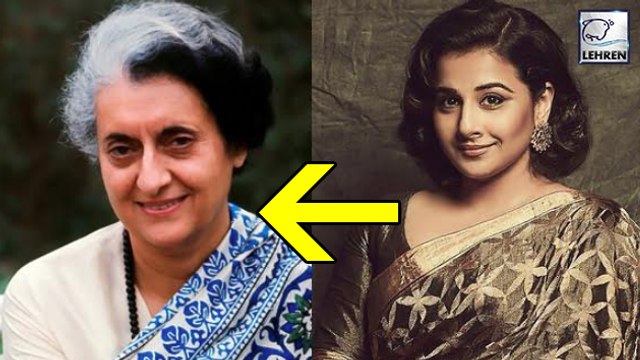 Vidya Balan To Star In Indira Gandhi's Biopic