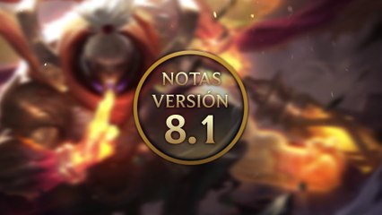 Versión 8.1 de League of Legends