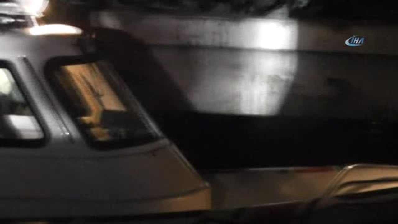 Denize Düşen Şahıs Sahil Güvenlik Ekipleri Tarafından Böyle Kurtarıldı