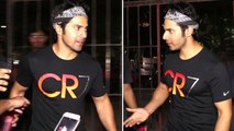 Varun Dhawan Angry Reaction Towards Fans Outside Soojit Sircar's Office