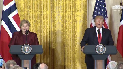 Trump makes up 'F-52' fighter jets sold to Norway