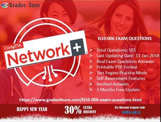 CompTIA N10-006 Up-to-date Exam Dumps Questions Answers