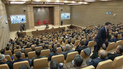 Cumhurbaşkanı Erdoğan: 'Karşınızda ne Osmanlı'nın hasta adamı, ne Cumhuriyetin çömez devleti, ne 1970'lerin, 1990'ların güçsüz ülkesi var'