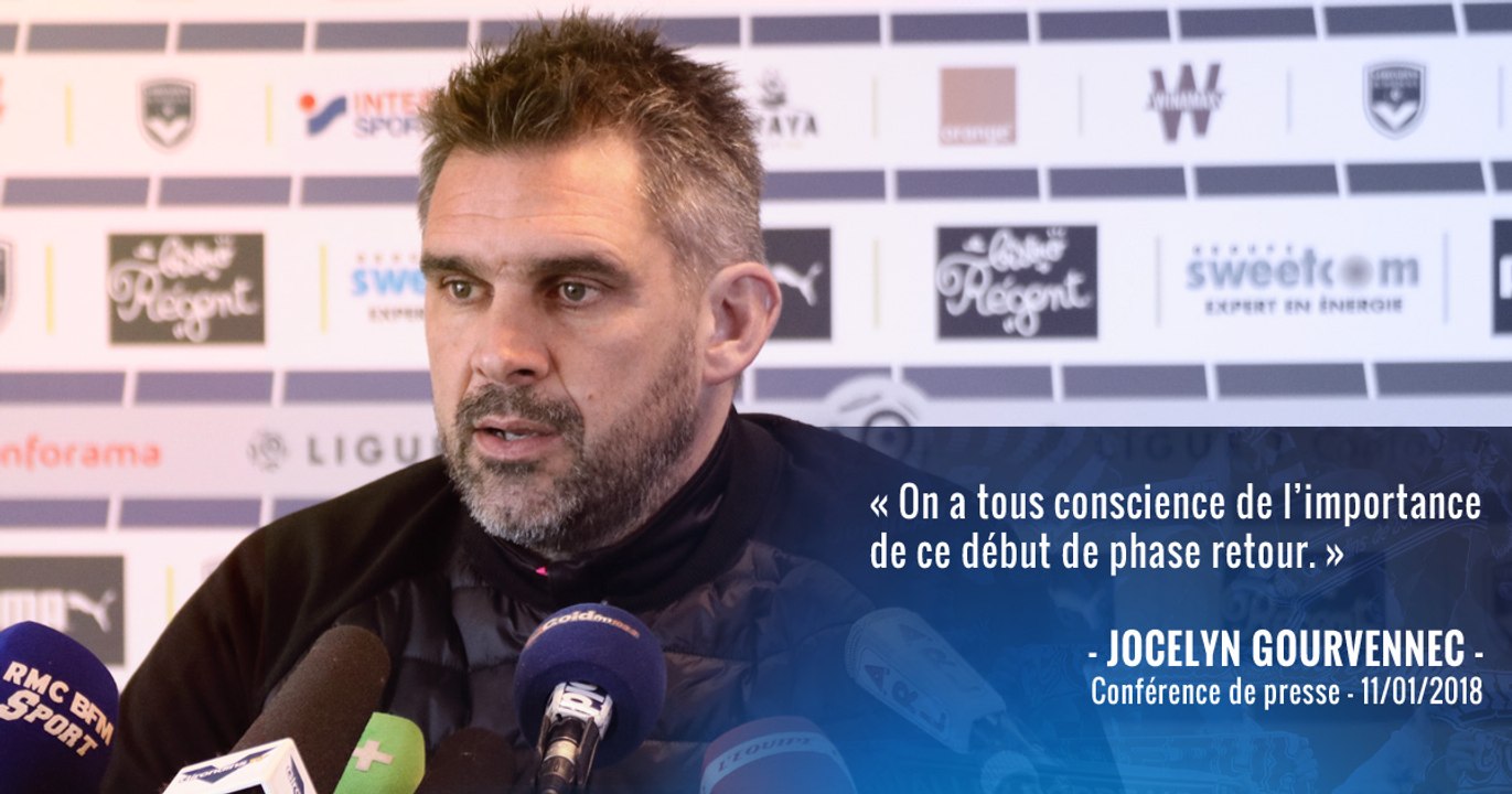 Jocelyn Gourvennec s'exprime avant Troyes-Bordeaux