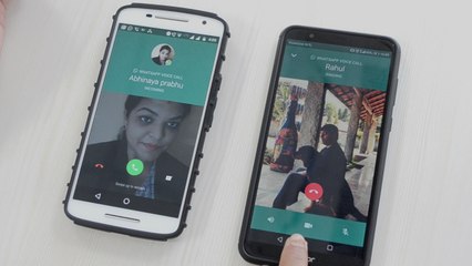 WhatsApp's new feature, Swtich from voice call to video call