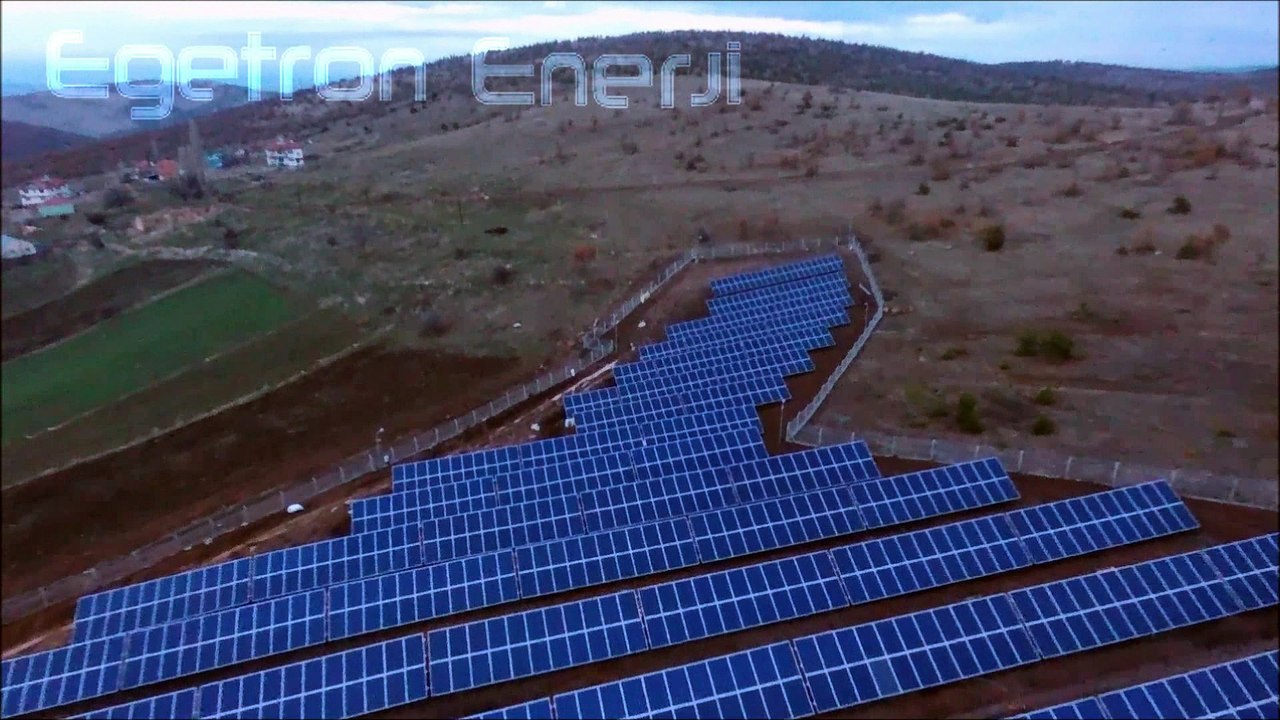 GÜNEŞ ENERJİ SANTRALİ - YOZGAT - EGETRON ENERJİ - SOLAR ENERGY FARM