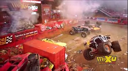 MONSTER TRUCK BACKFLIP JUMP