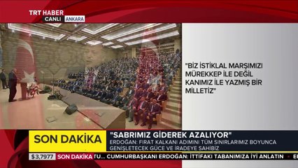 Cumhurbaşkanı Erdoğan: Oralarda öyle devlet kurmaya tevessül edenler avucunu yalar