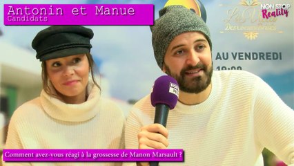 Manon Marsault enceinte de Julien Tanti, Antonin et Manue (LVDCB3) réagissent (Exclu vidéo)