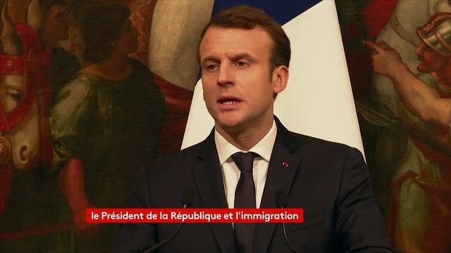 Migrants : Macron prône l'efficacité et met en garde contre les belles paroles