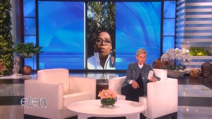 Oprah shares her experience of California mudslides on Ellen