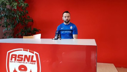 Geoffrey Jourdren parle de la concurrence entre gardiens à l'ASNL avant le match à Niort