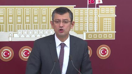 CHP Grup Başkanvekili Özgür Özel'in Basın Toplantısı (2)