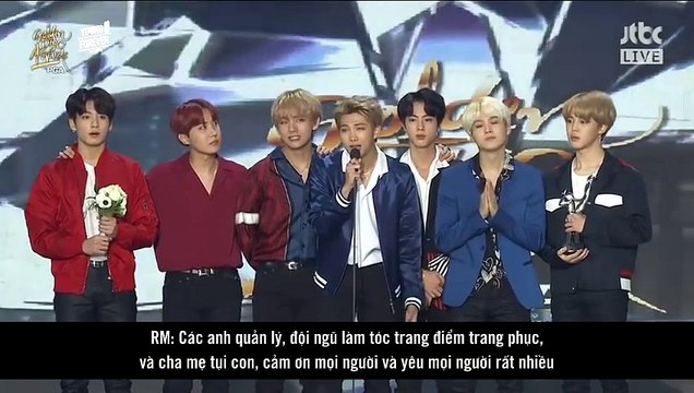 [VIETSUB] [180111] BTS - Disc Daesang Award @ 32nd Golden Disc Awards Day 2