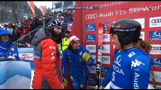 Fis Alpine World Cup 2017-18 Women's Alpine Skiing Downhill Bad Kleinkirchheim (14.01.2018) Race + Podium + Interviews