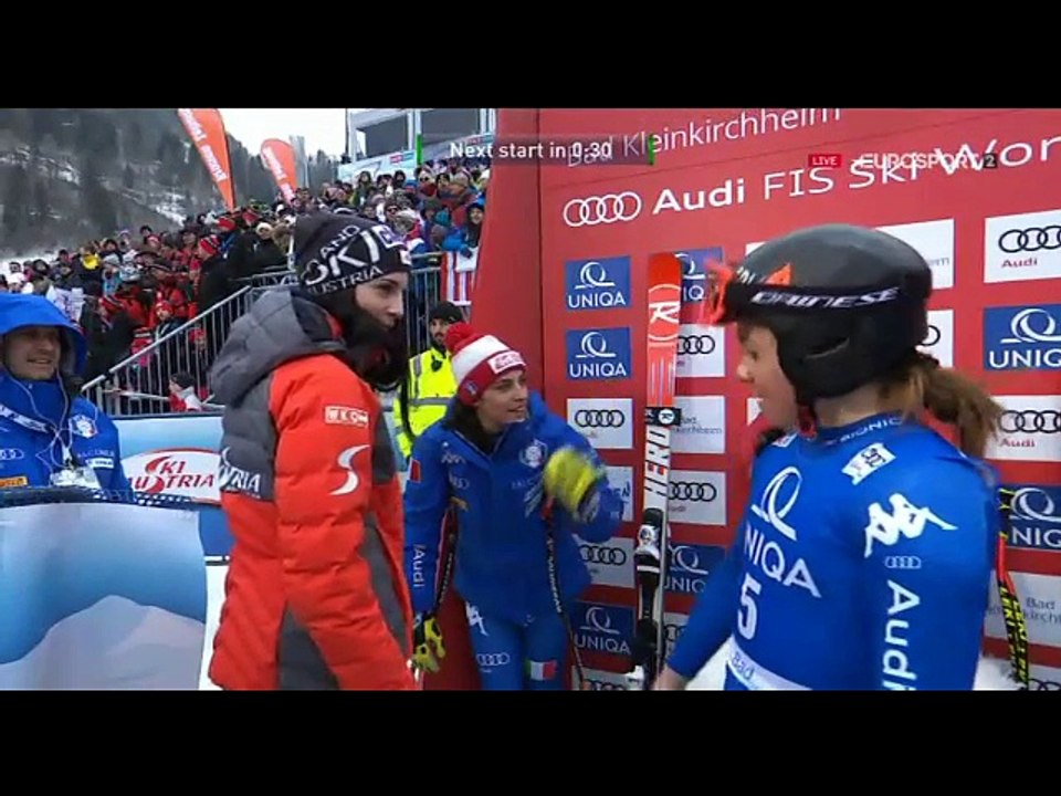 Fis Alpine World Cup 2017-18 Women's Alpine Skiing Downhill Bad Kleinkirchheim (14.01.2018) Race + Podium + Interviews
