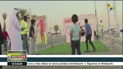 Mujeres saudíes asisten por primera vez a un partido de fútbol