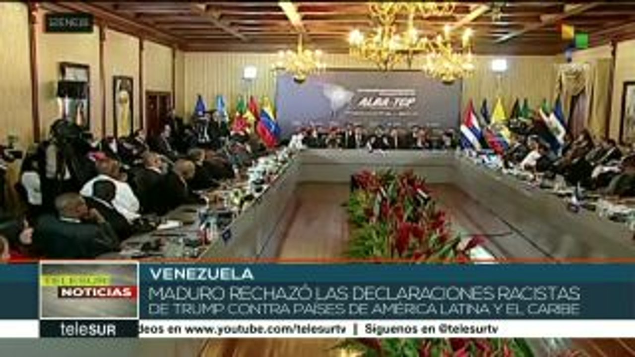Comunidad internacional condena declaraciones racistas de Trump