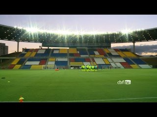 Seleção Olímpica realiza treino tático