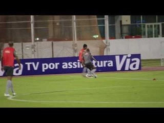 Seleção Brasileira treina em Doha