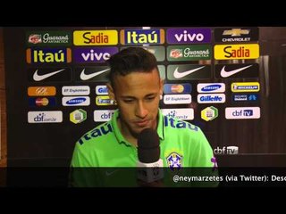 Neymar responde a perguntas dos torcedores