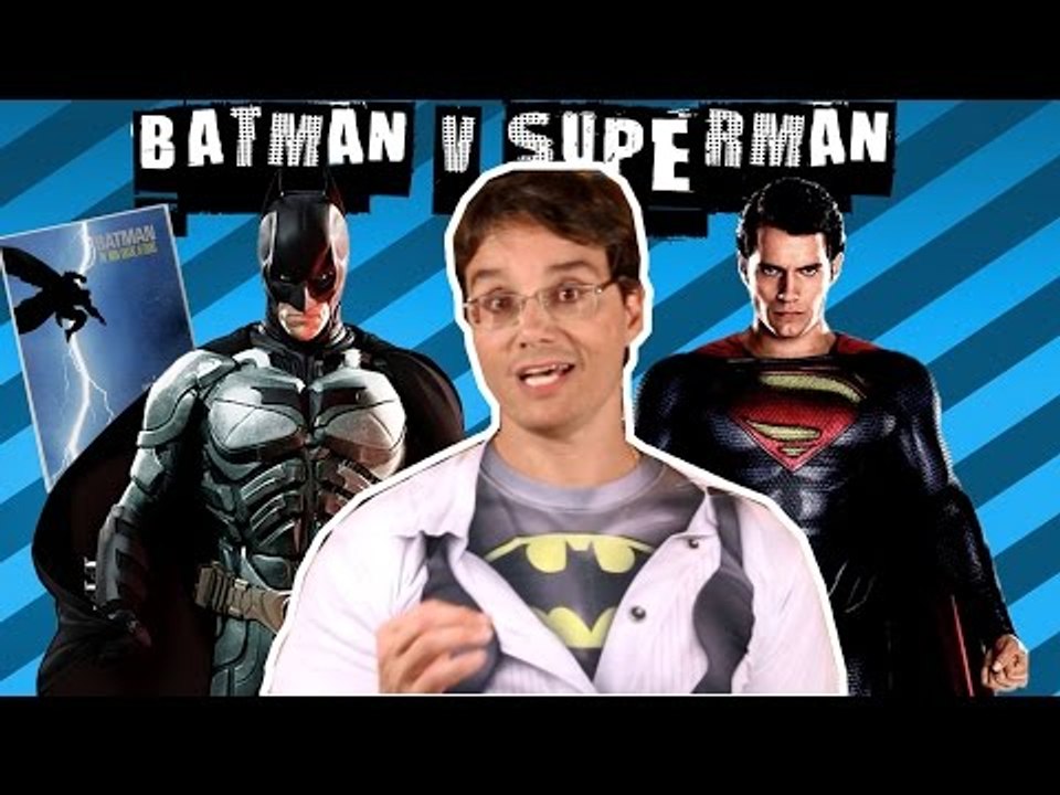 BATMAN VS SUPERMAN: QUEM VAI BATER EM QUEM? | VLOG #1 | Ei Nerd