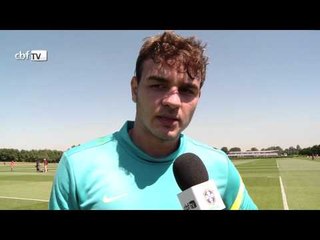 Preparados, Neto e Gabriel mandam mensagem para o goleiro Rafael