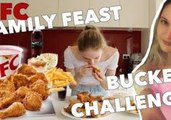 Competitive Eater Polishes Entire KFC Family Meal in Under Fifteen Minutes