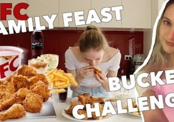 Competitive Eater Polishes Entire KFC Family Meal in Under Fifteen Minutes